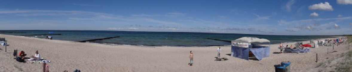 Shrenshoop Strandpanorama Heinz Klein